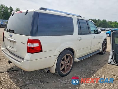 Trzecie zdjęcie samochodu z tyłu: 2007 FORD EXPEDITION EL LIMITED VIN:1FMFK20567LA08197 - miniatura