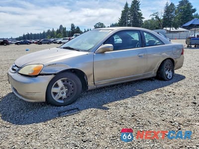 2002 HONDA CIVIC EX 1HGEM22992L058368 - główne zdjęcie licytacji z USA - miniatura