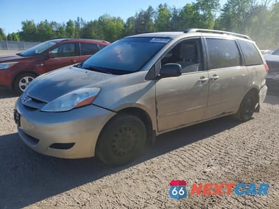 2007 TOYOTA SIENNA LE 8-PASSENGER 5TDZK23C17S064574 - główne zdjęcie licytacji z USA - miniatura