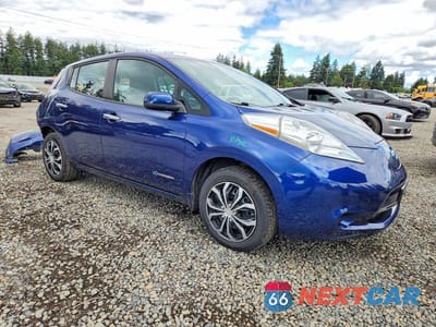 Czwarte zdjęcie samochodu z boku: 2016 NISSAN LEAF S VIN:1N4AZ0CP3GC300357 - miniatura