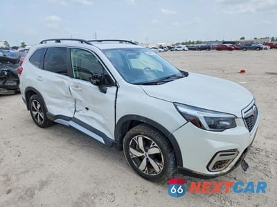 Czwarte zdjęcie samochodu z boku: 2021 SUBARU FORESTER TOURING VIN:JF2SKAXC7MH546697 - miniatura