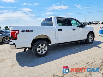 Trzecie zdjęcie samochodu z tyłu: 2017 FORD F150 SUPERCREW VIN:1FTEW1EF6HKD76001 - miniatura