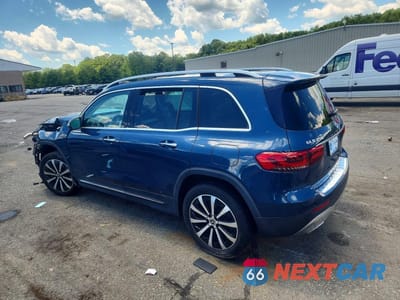 Drugie zdjęcie samochodu z przodu: 2021 MERCEDES-BENZ GLB 250 4MATIC VIN:W1N4M4HB2MW121112 - miniatura
