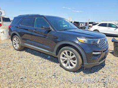 Czwarte zdjęcie samochodu z boku: 2022 FORD EXPLORER PLATINUM VIN:1FM5K8HCXNGA00529 - miniatura