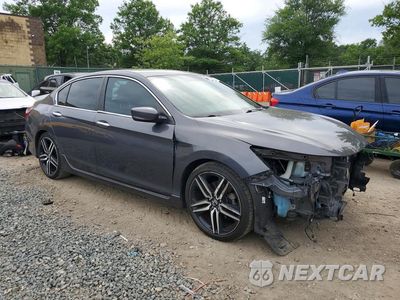 Czwarte zdjęcie samochodu z boku: 2017 HONDA ACCORD SPORT SPECIAL EDITION VIN:1HGCR2F11HA120041 - miniatura