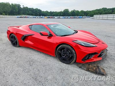 Czwarte zdjęcie samochodu z boku: 2024 CHEVROLET CORVETTE STINGRAY 1LT VIN:1G1YA2D4XR5115688 - miniatura