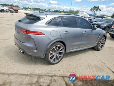 Trzecie zdjęcie samochodu z tyłu: 2020 JAGUAR F-PACE SVR VIN:SADCZ2EE2LA637056 - miniatura