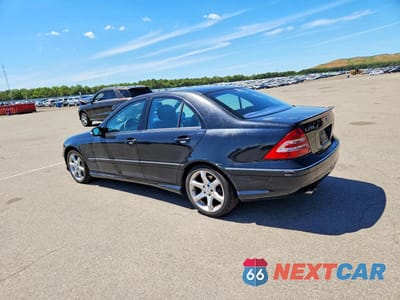 Drugie zdjęcie samochodu z przodu: 2007 MERCEDES-BENZ C 230 VIN:WDBRF52H77F933180 - miniatura