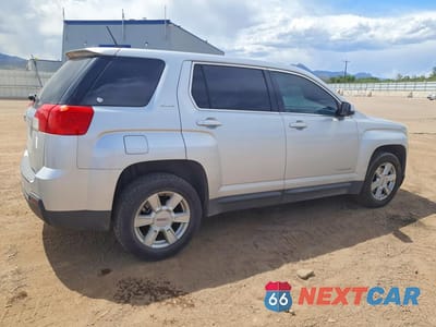 Trzecie zdjęcie samochodu z tyłu: 2013 GMC TERRAIN SLE VIN:2GKALMEK1D6205423 - miniatura