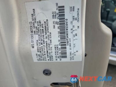 Zdjęcie 12 z 12 samochodu: 2005 FORD FOCUS ZX4 VIN:1FAFP34N05W220410 - miniatura