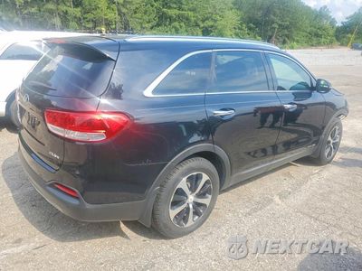 Trzecie zdjęcie samochodu z tyłu: 2017 KIA SORENTO EX VIN:5XYPHDA56HG318803 - miniatura