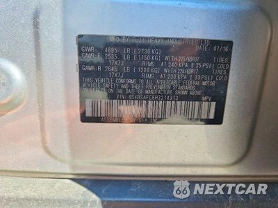 Zdjęcie 13 z 13 samochodu: 2017 SUBARU OUTBACK 2.5I PREMIUM VIN:4S4BSAFC6H3214913 - miniatura