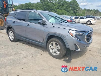 Czwarte zdjęcie samochodu z boku: 2021 GMC TERRAIN SLE VIN:3GKALMEVXML380727 - miniatura