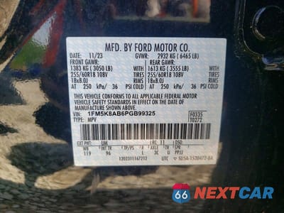 Zdjęcie 13 z 13 samochodu: 2023 FORD EXPLORER POLICE INTERCEPTOR VIN:1FM5K8AB6PGB99325 - miniatura