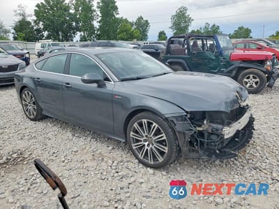 Czwarte zdjęcie samochodu z boku: 2014 AUDI A7 PRESTIGE VIN:WAU2GAFCXEN063545 - miniatura