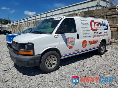 2014 CHEVROLET EXPRESS 1500 CARGO DELIVERY VAN 1GCSGAFX1E1106117 - główne zdjęcie licytacji z USA - miniatura