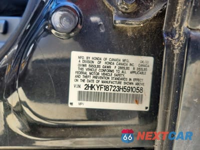 Zdjęcie 13 z 13 samochodu: 2003 HONDA PILOT EXL VIN:2HKYF18723H591058 - miniatura