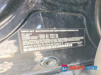 Zdjęcie 12 z 12 samochodu: 2013 BMW 750 LXI VIN:WBAYF8C57DDE59077 - miniatura