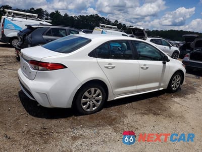 Trzecie zdjęcie samochodu z tyłu: 2021 TOYOTA COROLLA LE VIN:5YFEPMAE4MP237587 - miniatura