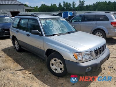 Czwarte zdjęcie samochodu z boku: 2002 SUBARU FORESTER L VIN:JF1SF63582H753920 - miniatura