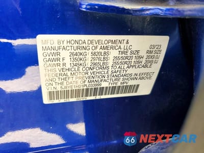 Zdjęcie 13 z 13 samochodu: 2023 ACURA MDX A-SPEC VIN:5J8YE1H01PL033999 - miniatura