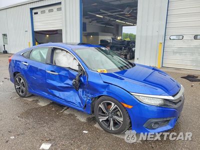 Czwarte zdjęcie samochodu z boku: 2016 HONDA CIVIC TOURING VIN:19XFC1F96GE002298 - miniatura