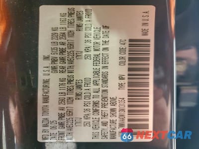 Zdjęcie 12 z 12 samochodu: 2025 MAZDA CX-50 PREMIUM VIN:7MMVAADW1SN131354 - miniatura