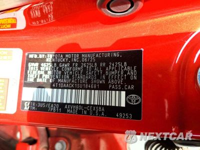 Zdjęcie 12 z 12 samochodu: 2025 TOYOTA CAMRY SE VIN:4T1DAACK1SU184681 - miniatura