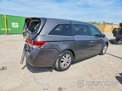 Trzecie zdjęcie samochodu z tyłu: 2014 HONDA ODYSSEY EXL VIN:5FNRL5H6XEB006062 - miniatura
