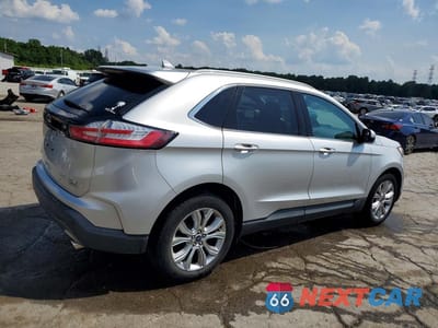 Trzecie zdjęcie samochodu z tyłu: 2019 FORD EDGE TITANIUM VIN:2FMPK3K92KBB42465 - miniatura