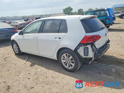 Drugie zdjęcie samochodu z przodu: 2017 VOLKSWAGEN GOLF S VIN:3VW217AUXHM054704 - miniatura