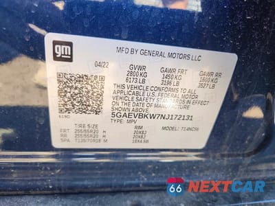 Zdjęcie 13 z 13 samochodu: 2022 BUICK ENCLAVE PREMIUM VIN:5GAEVBKW7NJ172131 - miniatura