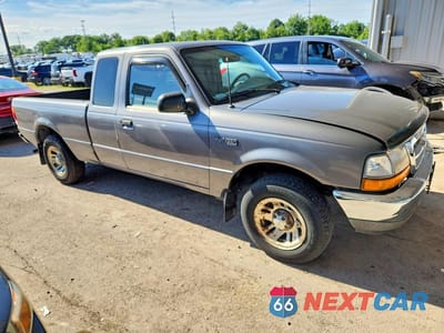Czwarte zdjęcie samochodu z boku: 1999 FORD RANGER SUPER CAB VIN:1FTYR14V4XTA93702 - miniatura