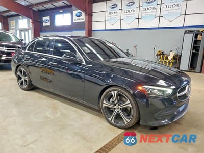 Czwarte zdjęcie samochodu z boku: 2022 MERCEDES-BENZ C 300 VIN:W1KAF4GB2NR013648 - miniatura