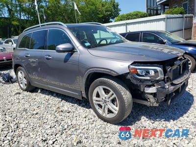 Czwarte zdjęcie samochodu z boku: 2021 MERCEDES-BENZ GLB 250 4MATIC VIN:W1N4M4HB6MW122750 - miniatura
