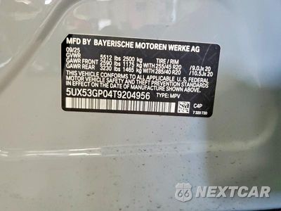 Zdjęcie 13 z 13 samochodu: 2026 BMW X3 30 XDRIVE VIN:5UX53GP04T9204956 - miniatura