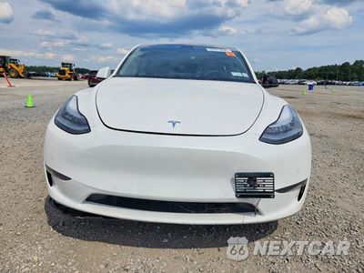 Piąte zdjęcie samochodu w środku: 2020 TESLA MODEL Y VIN:5YJYGDEE4LF045023 - miniatura