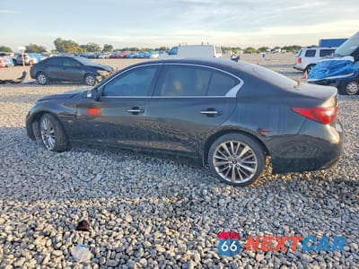 Drugie zdjęcie samochodu z przodu: 2018 INFINITI Q50 3.0T LUXE VIN:JN1EV7AP6JM363119 - miniatura