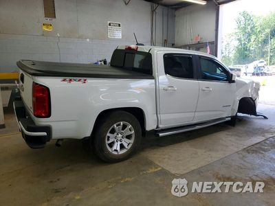 Trzecie zdjęcie samochodu z tyłu: 2018 CHEVROLET COLORADO LT VIN:1GCGTCEN9J1228411 - miniatura