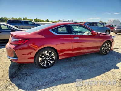 Trzecie zdjęcie samochodu z tyłu: 2017 HONDA ACCORD EXL VIN:1HGCT1B63HA005194 - miniatura