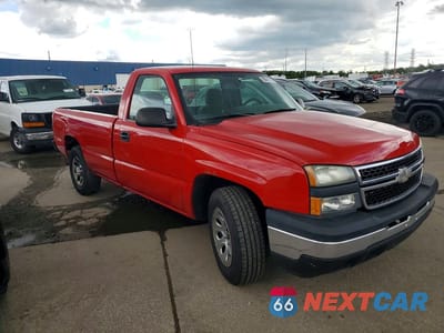 Czwarte zdjęcie samochodu z boku: 2006 CHEVROLET SILVERADO C1500 VIN:1GCEC14X26Z288425 - miniatura