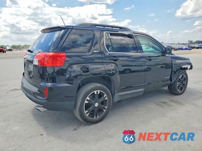 Trzecie zdjęcie samochodu z tyłu: 2017 GMC TERRAIN SLT VIN:2GKFLPE38H6103882 - miniatura