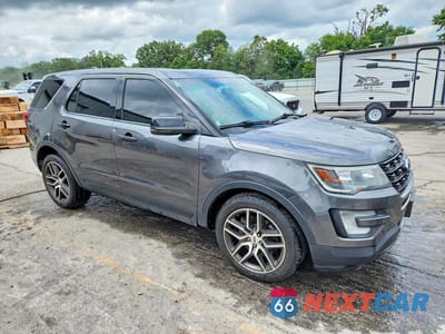 Czwarte zdjęcie samochodu z boku: 2017 FORD EXPLORER SPORT VIN:1FM5K8GT8HGB06418 - miniatura