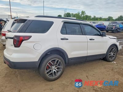 Trzecie zdjęcie samochodu z tyłu: 2017 FORD EXPLORER SPORT VIN:1FM5K8GT4HGB78250 - miniatura