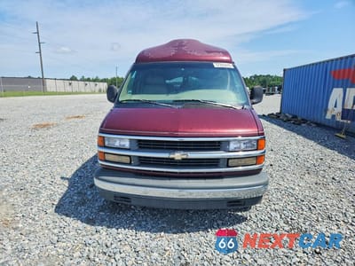 Piąte zdjęcie samochodu w środku: 1997 CHEVROLET EXPRESS G1500 VIN:1GBFG15RXV1016280 - miniatura