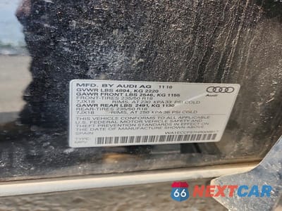 Zdjęcie 13 z 13 samochodu: 2017 AUDI Q3 PREMIUM VIN:WA1ECCFS7HR009917 - miniatura