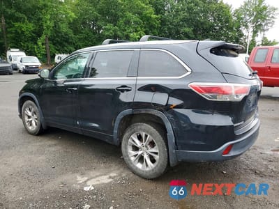 Drugie zdjęcie samochodu z przodu: 2014 TOYOTA HIGHLANDER XLE VIN:5TDJKRFH4ES012639 - miniatura