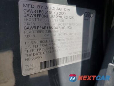 Zdjęcie 12 z 12 samochodu: 2020 AUDI Q3 PREMIUM PLUS VIN:WA1BECF39L1062261 - miniatura
