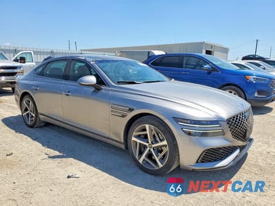 Czwarte zdjęcie samochodu z boku: 2024 GENESIS G80 SPORT PRESTIGE VIN:KMTGA4SCDRU228028 - miniatura