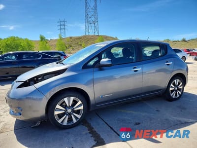 2015 NISSAN LEAF S 1N4AZ0CP3FC327802 - główne zdjęcie licytacji z USA - miniatura